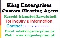 karachi Custom clearance agent